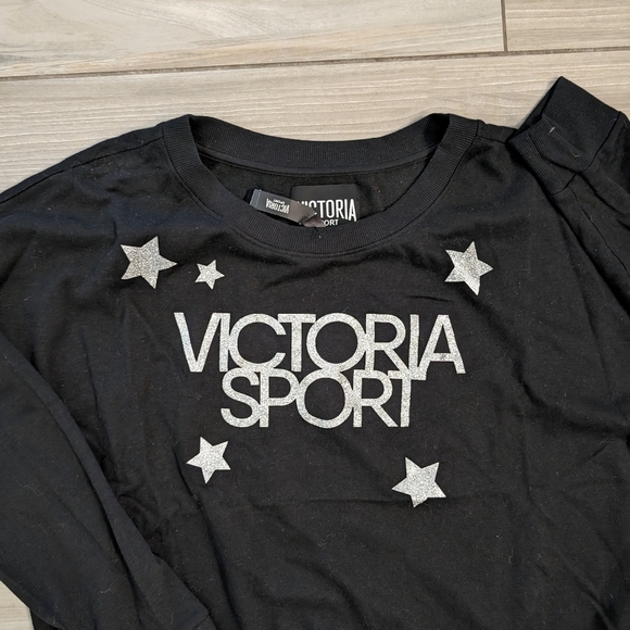 Victoria's Secret Sport Logo Crew Neck Sweatshirt - Picture 2 of 3